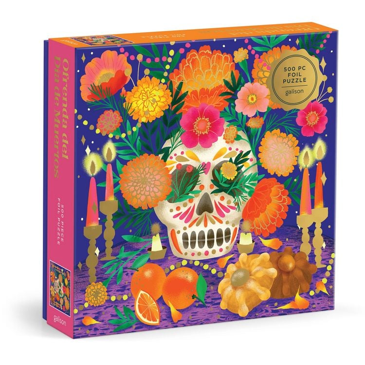 Produktbild: Ofrenda del D&iacute;a de Muertos 500 Piece Foil Puzzle