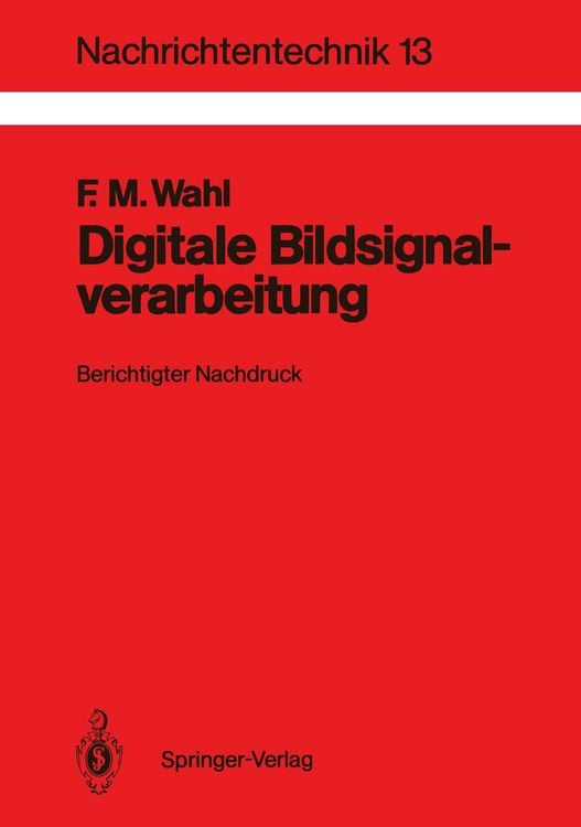 Produktbild: Digitale Bildsignalverarbeitung