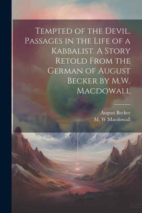 Produktbild: Tempted of the Devil. Passages in the Life of a Kabbalist. A Story Retold From the German of August Becker by M.W. Macdowall