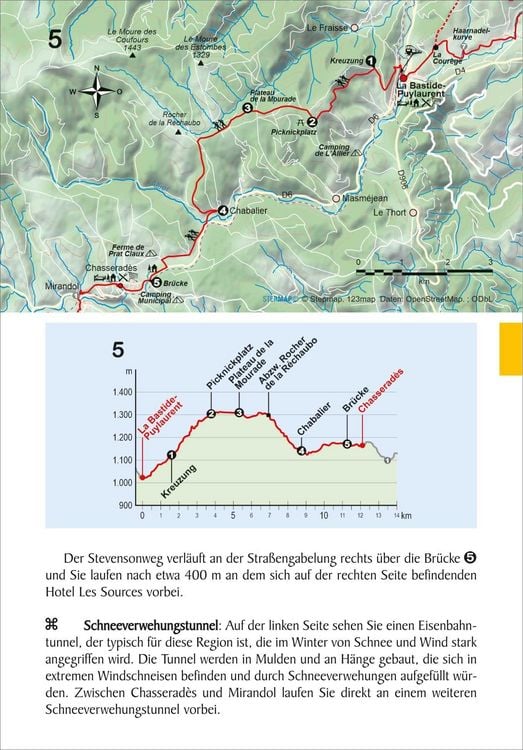 Produktbild: Frankreich: Cevennen Stevensonweg GR 70