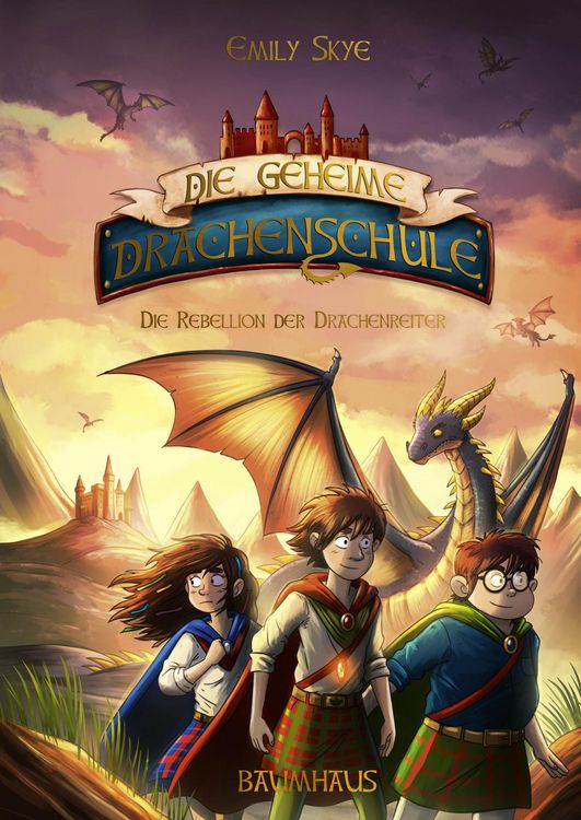 Produktbild: Die geheime Drachenschule - Die Rebellion der Drachenreiter