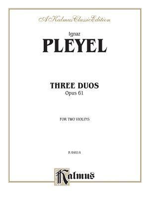 Produktbild: Pleyel, I: Three Duos, Op. 61