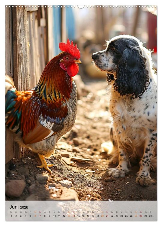 Produktbild: Cocker Spaniel - ein Hund f&uuml;r die Familie (Wandkalender 2026 DIN A2 hoch), CALVENDO Monatskalender