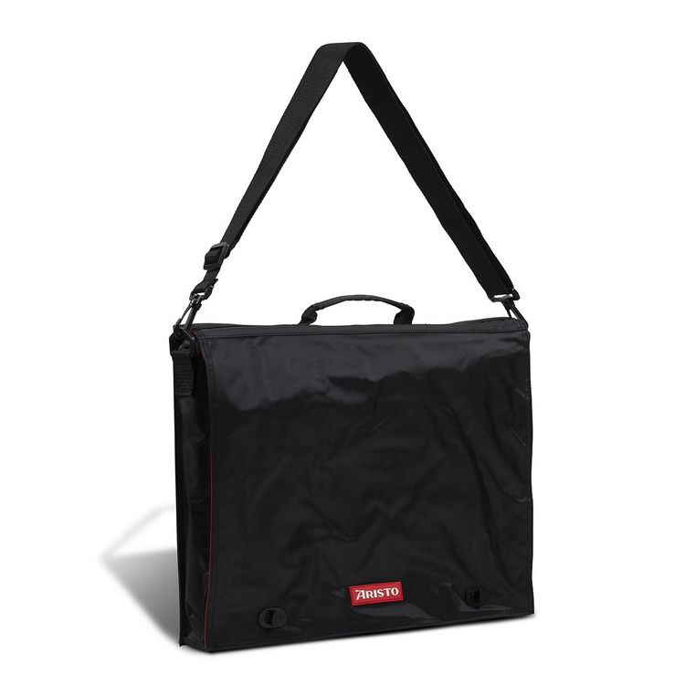 Produktbild: ARISTO Zeichenplattentasche A4 Carry Bag, schwarz, Innenseite rot