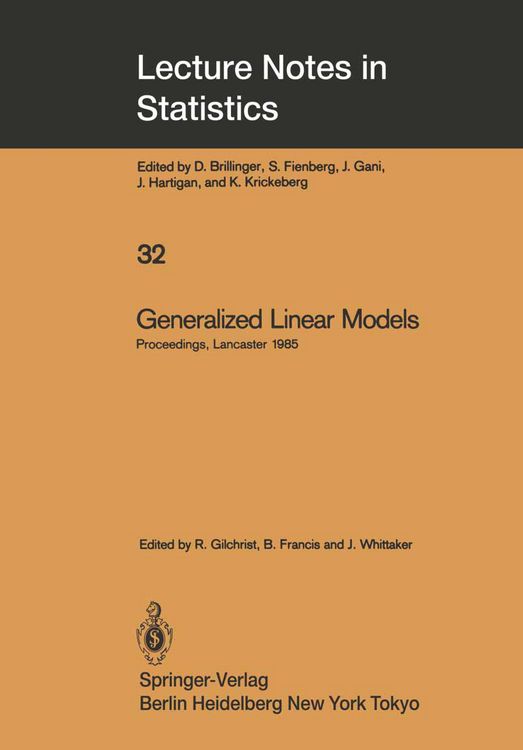 Produktbild: Generalized Linear Models