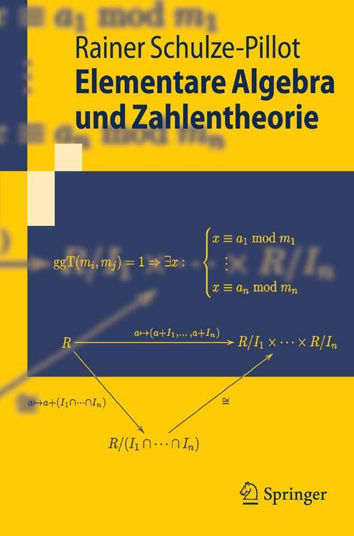 Produktbild: Elementare Algebra und Zahlentheorie