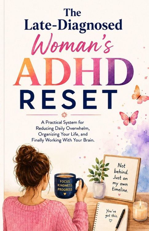 Produktbild: The Late-Diagnosed Woman's ADHD Reset