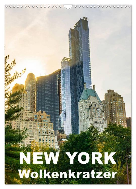 Produktbild: New York Wolkenkratzer (Wandkalender 2026 DIN A3 hoch), CALVENDO Monatskalender