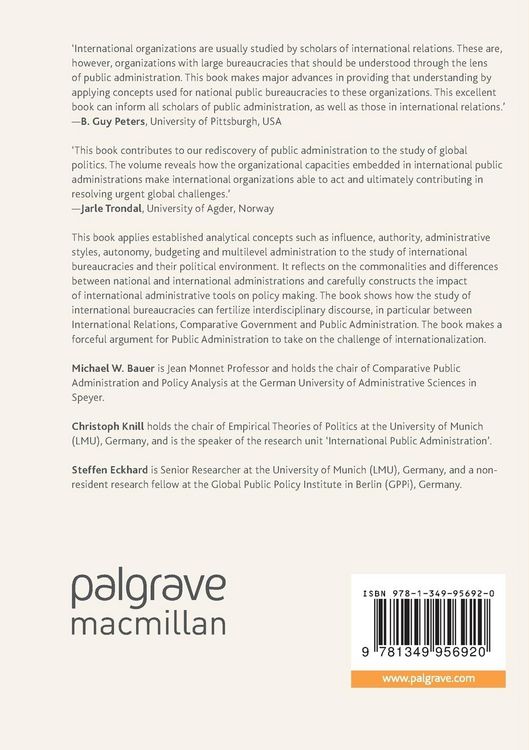 Produktbild: International Bureaucracy