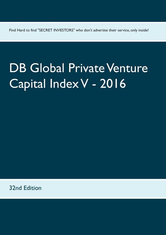 Produktbild: DB Global Private Venture Capital Index V - 2016