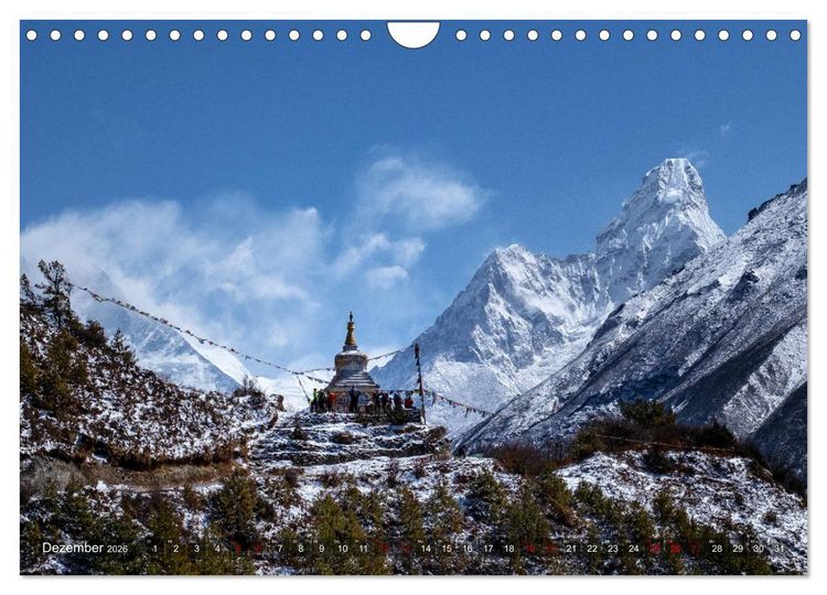 Produktbild: Himalaya Ama Dablam (Wandkalender 2026 DIN A4 quer), CALVENDO Monatskalender