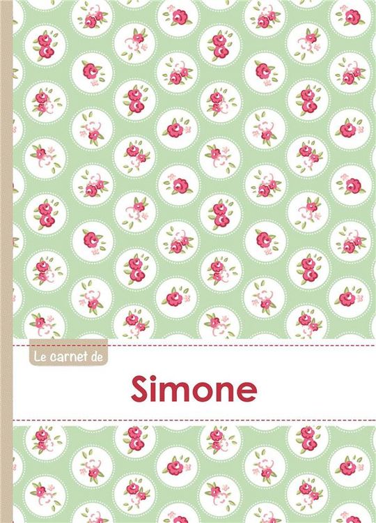 Produktbild: Carnet simone lignes,96p,a5