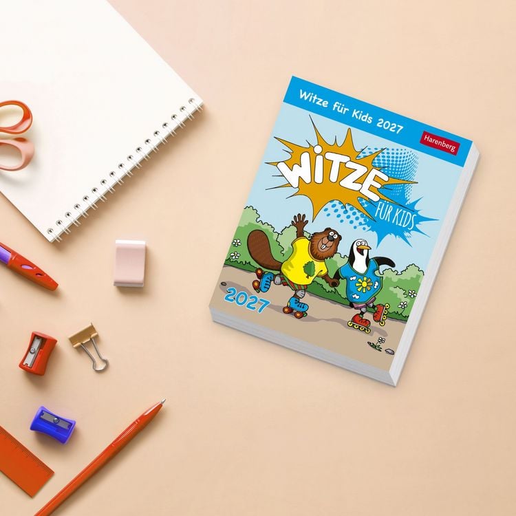 Produktbild: Witze f&uuml;r Kids Tagesabrei&szlig;kalender 2027