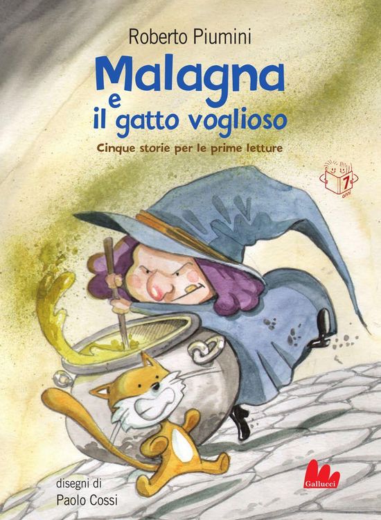 Produktbild: Malagna e il gatto voglioso. Cinque storie per le prime letture