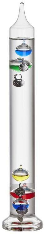 Produktbild: TFA Dostmann Fl&uuml;ssigkeitsthermometer GALILEO GALILEI Thermometer Transparent 18.1018.01.54