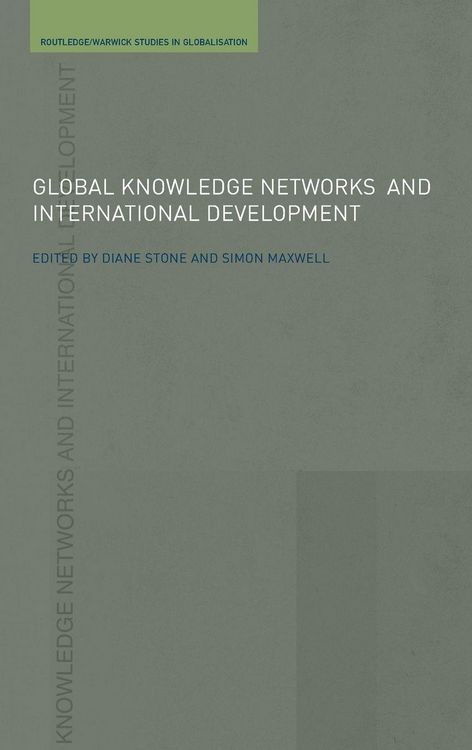 Produktbild: Global Knowledge Networks and International Development