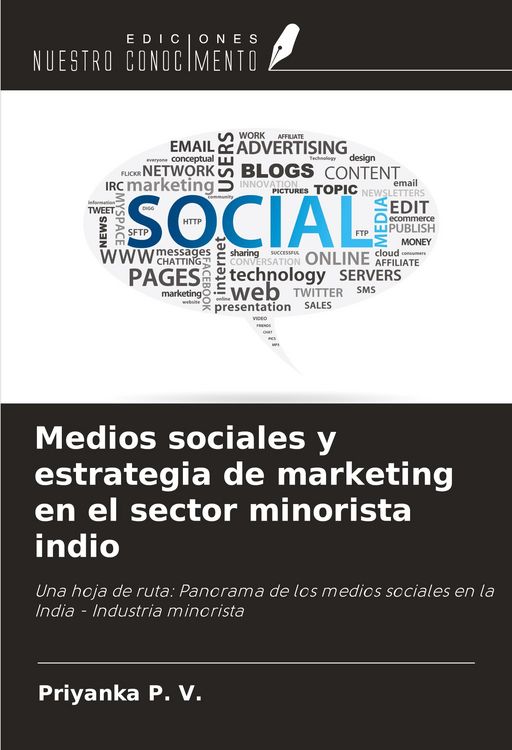 Produktbild: Medios sociales y estrategia de marketing en el sector minorista indio