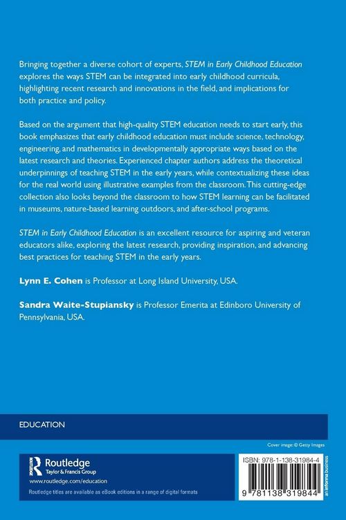 Produktbild: STEM in Early Childhood Education