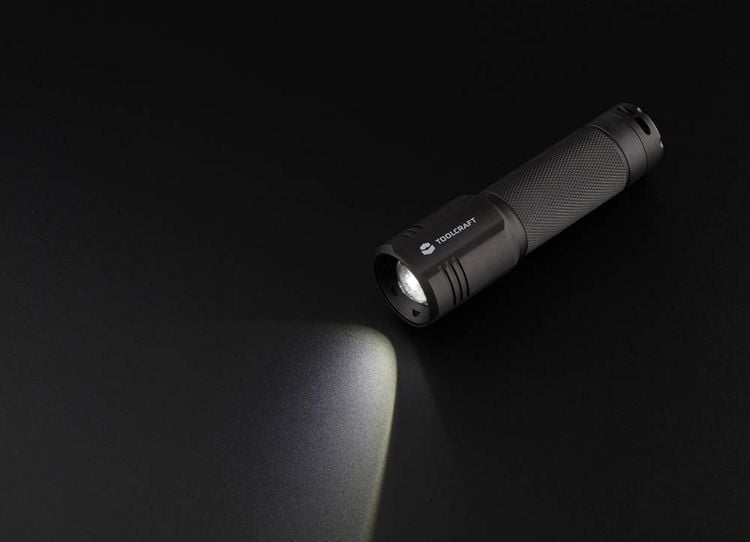 Produktbild: TOOLCRAFT SMD LED Taschenlampe verstellbar batteriebetrieben 600lm 15h 144g
