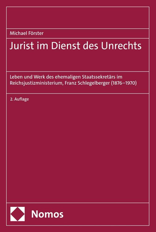 Produktbild: Jurist im Dienst des Unrechts