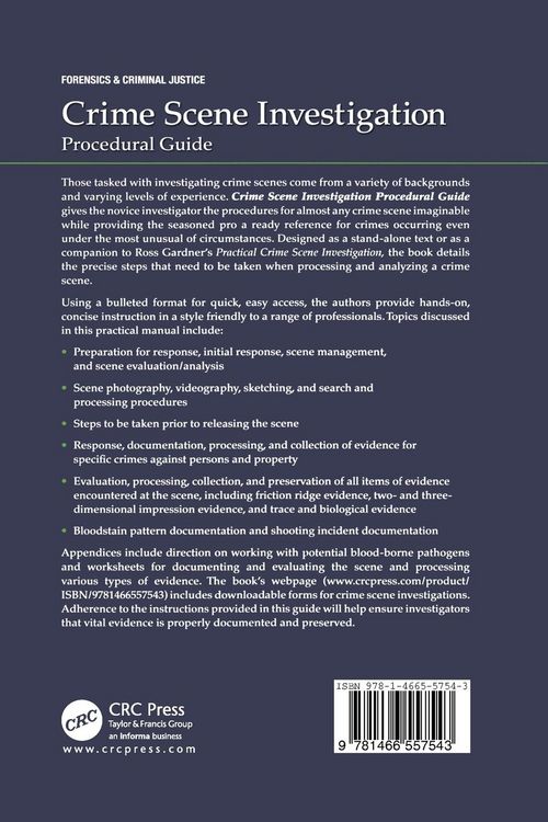 Produktbild: Crime Scene Investigation Procedural Guide