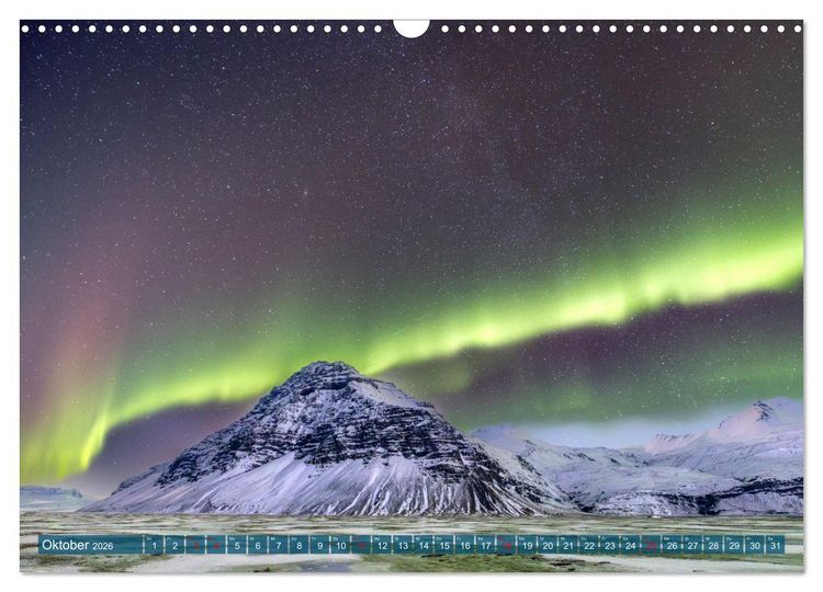 Produktbild: Island - Reise in eine andere Welt (Wandkalender 2026 DIN A3 quer), CALVENDO Monatskalender