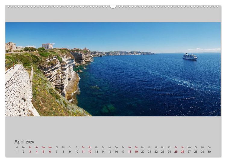 Produktbild: Korsika - Im S&uuml;den (Wandkalender 2026 DIN A2 quer), CALVENDO Monatskalender