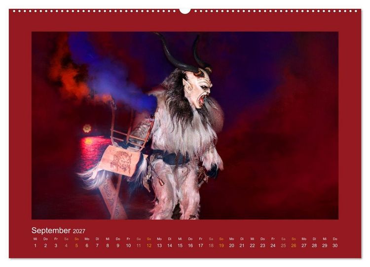 Produktbild: Tradition Rauhnacht (hochwertiger Premium Wandkalender 2027 DIN A2 quer), Kunstdruck in Hochglanz