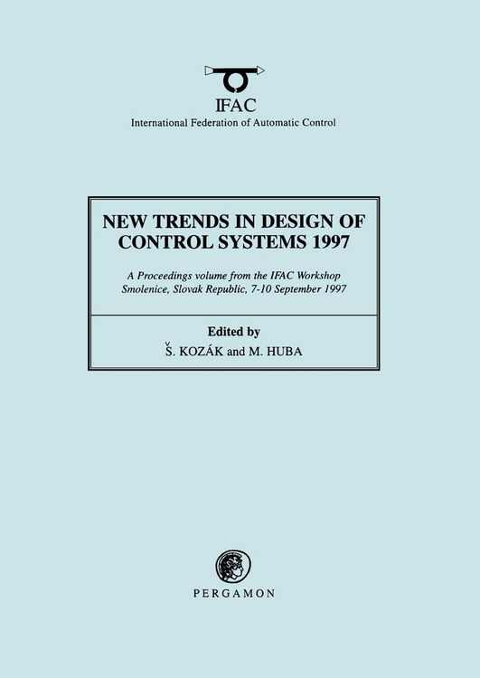 Produktbild: New Trends in Design of Control Systems 1997
