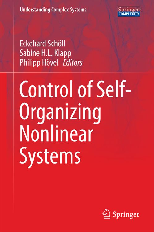 Produktbild: Control of Self-Organizing Nonlinear Systems