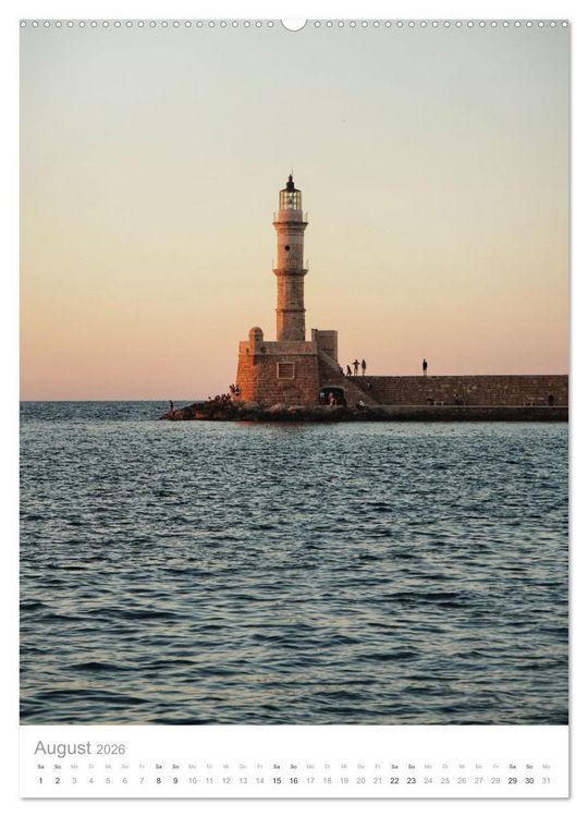 Produktbild: Kreta - Sonne, Meer und griechische Lebensart (hochwertiger Premium Wandkalender 2026 DIN A2 hoch), Kunstdruck in Hochglanz