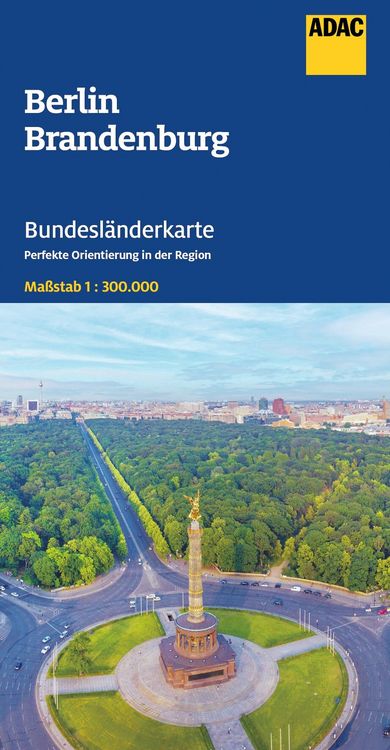 Produktbild: ADAC Bundesl&auml;nderkarte Deutschland 05 Berlin, Brandenburg 1:300.000