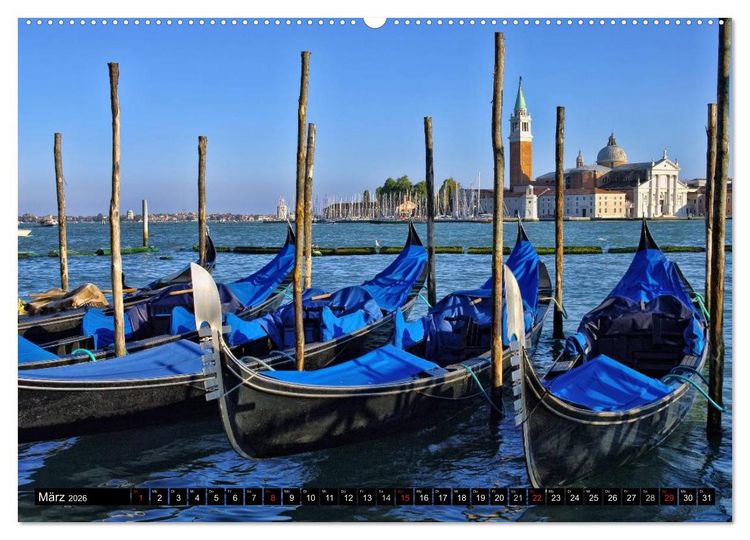 Produktbild: Italia (hochwertiger Premium Wandkalender 2026 DIN A2 quer), Kunstdruck in Hochglanz