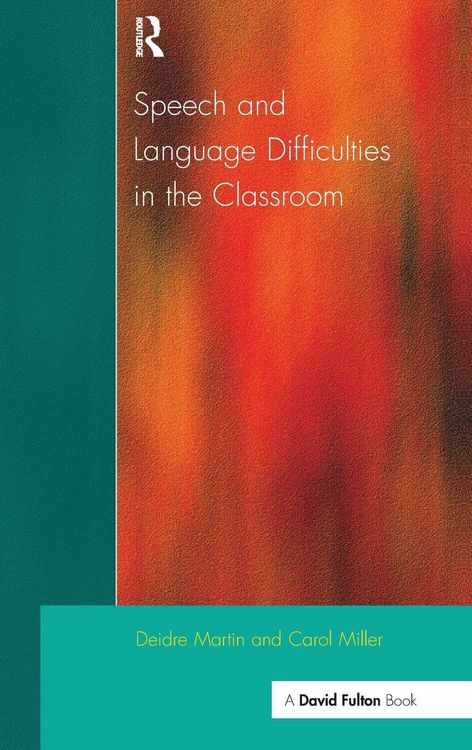 Produktbild: Speech and Language Difficulties in the Classroom