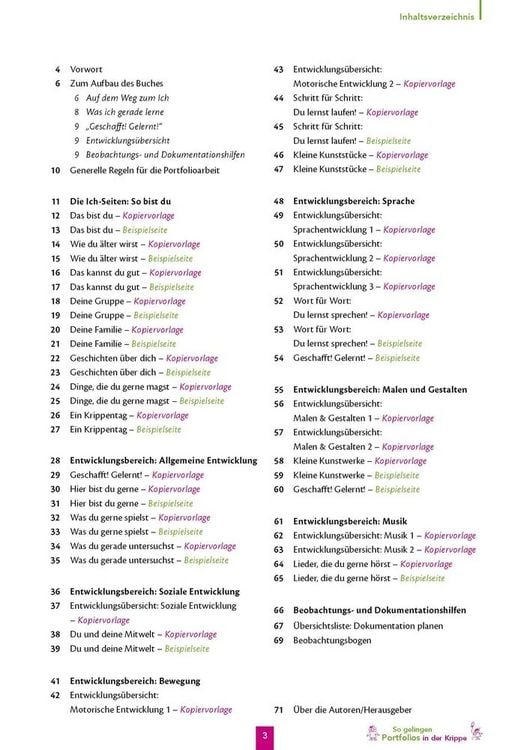 Produktbild: So gelingen Portfolios in der Krippe