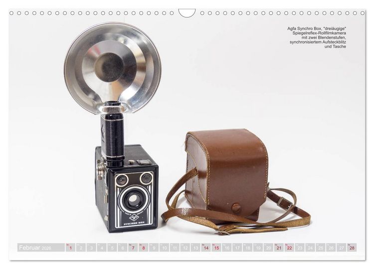 Produktbild: Alte und nicht ganz so alte Fotoapparate (Wandkalender 2026 DIN A3 quer), CALVENDO Monatskalender