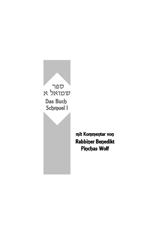 Produktbild: Nevi'im Rischonim - Schmuel I und II