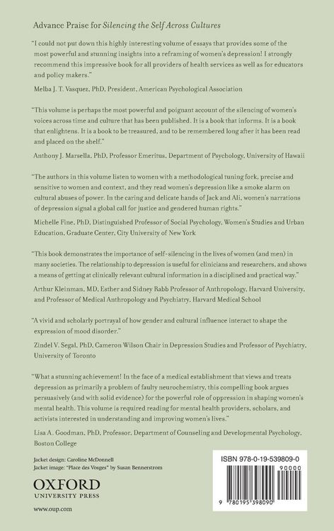 Produktbild: Silencing the Self Across Cultures