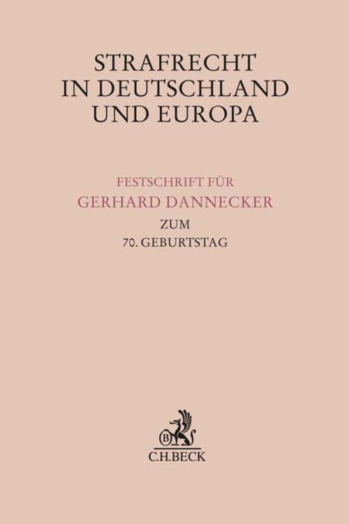 Produktbild: Strafrecht in Deutschland und Europa