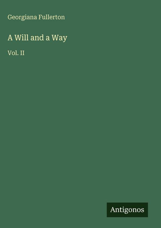 Produktbild: A Will and a Way