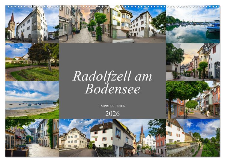 Produktbild: Radolfzell am Bodensee - Impressionen (Wandkalender 2026 DIN A2 quer), CALVENDO Monatskalender