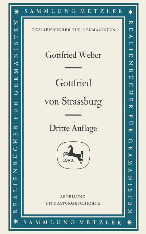 Produktbild: Gottfried von Strassburg