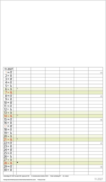 Produktbild: FMB Familienplaner XL 2027