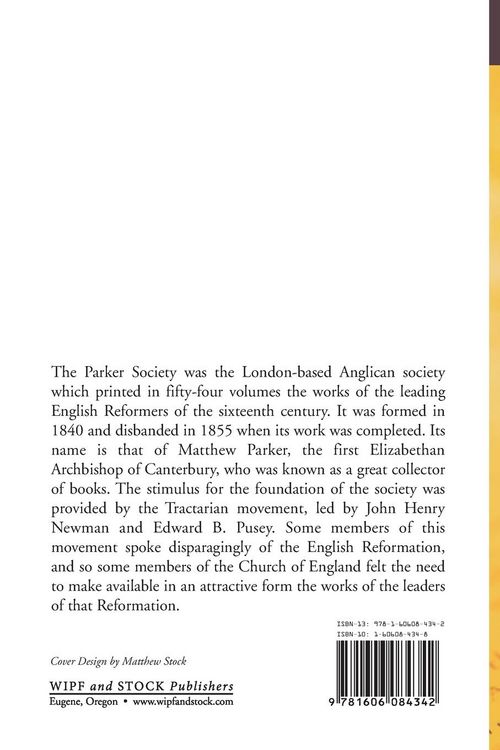 Produktbild: The Early Writings of John Hooper, D. D., Lord Bishop of Gloucester and Worcester, Martyr, 1555