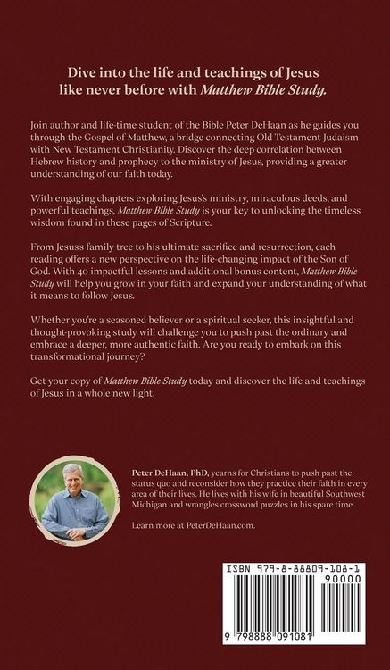 Produktbild: Matthew Bible Study