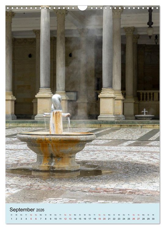 Produktbild: Spaziergang durch Karlovy Vary (Wandkalender 2026 DIN A3 hoch), CALVENDO Monatskalender