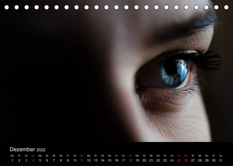 Produktbild: Ein Blick sagt mehr als 1000 Worte (Tischkalender 2022 DIN A5 quer)
