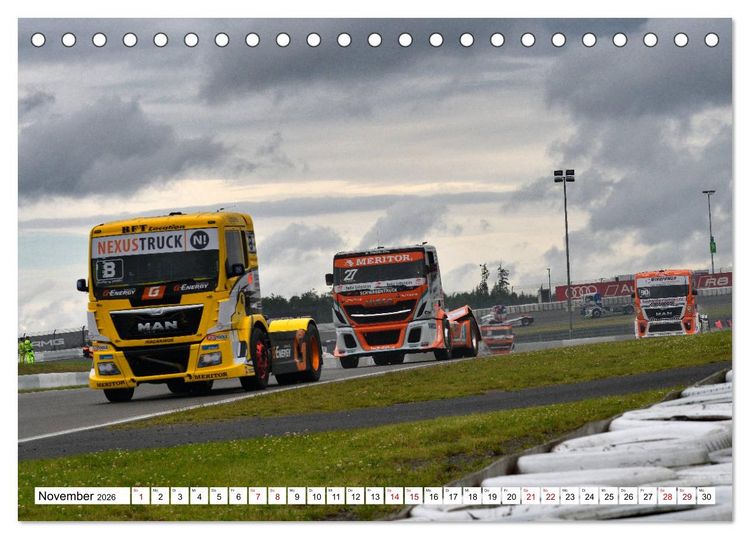 Produktbild: Abenteuer TRUCK RACING (Tischkalender 2026 DIN A5 quer), CALVENDO Monatskalender