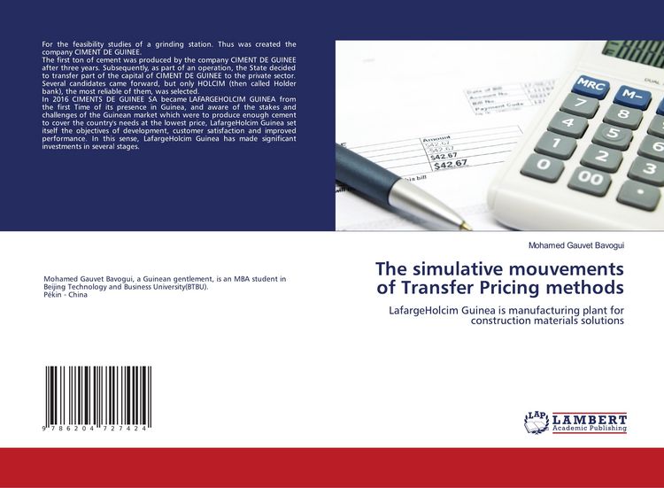 Produktbild: The simulative mouvements of Transfer Pricing methods
