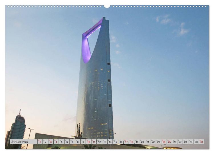 Produktbild: Saudi-Arabien (hochwertiger Premium Wandkalender 2026 DIN A2 quer), Kunstdruck in Hochglanz